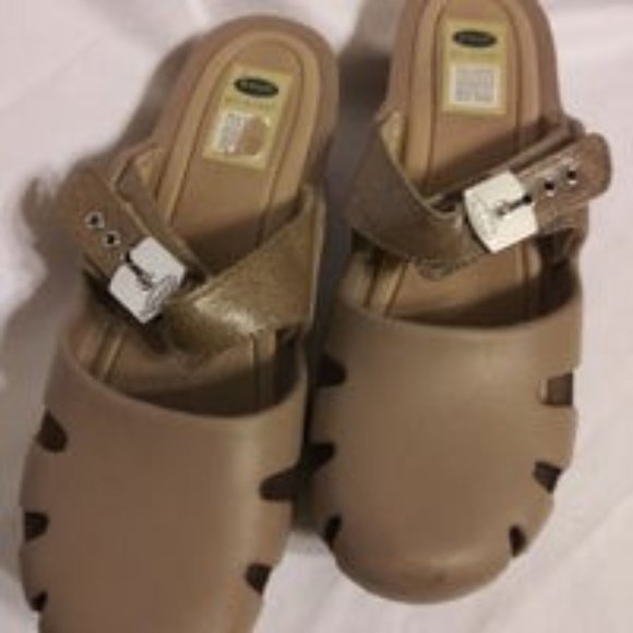 Dr. Scholl's Shoes - 🐕Dr.Scholls Dance Clogs-Tan-Size: 10
